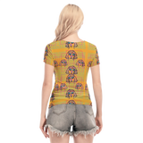 Final Girl Short Sheerly Tee (Neon)
