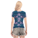Final Girl Short Sheerly Tee (Shadow)