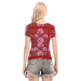 Final Girl Short Sheerly Tee (Shadow)