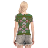 Final Girl Short Sheerly Tee (Shadow)