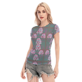 Final Girl Short Sheerly Tee (Shadow)