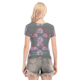 Final Girl Short Sheerly Tee (Shadow)