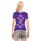 Final Girl Short Sheerly Tee (Shadow)