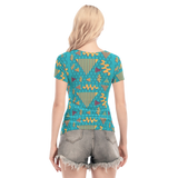 Gridlock Short Sheerly Tee (Neon)