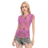 Gridlock Short Sheerly Tee (Neon)