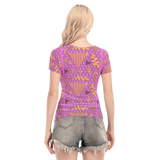 Gridlock Short Sheerly Tee (Neon)
