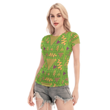 Gridlock Short Sheerly Tee (Neon)