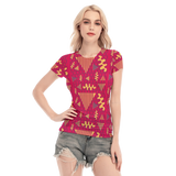 Gridlock Short Sheerly Tee (Neon)