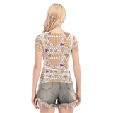 Gridlock Short Sheerly Tee (Neon)