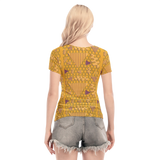 Gridlock Short Sheerly Tee (Neon)