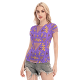 Gridlock Short Sheerly Tee (Neon)