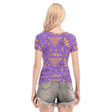Gridlock Short Sheerly Tee (Neon)