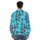 Hitop Squiggle Girl Long Sleeve Shirt (Neon)