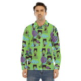 Hitop Squiggle Girl Long Sleeve Shirt (Neon)