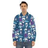 Hitop Squiggle Girl Long Sleeve Shirt(Shadow)