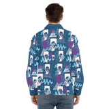 Hitop Squiggle Girl Long Sleeve Shirt(Shadow)