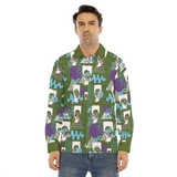 Hitop Squiggle Girl Long Sleeve Shirt(Shadow)