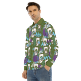 Hitop Squiggle Girl Long Sleeve Shirt(Shadow)