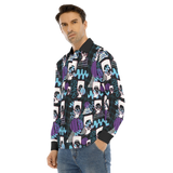 Hitop Squiggle Girl Long Sleeve Shirt(Shadow)