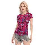 Hitop Squiggle Girl Short Sheerly Tee (Neon)