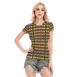 Many Faces Short Sheerly Tee (Shadow)