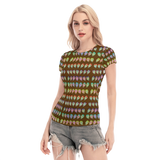 Many Faces Short Sheerly Tee (Shadow)