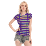 Many Faces Short Sheerly Tee (Shadow)