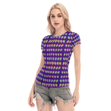 Many Faces Short Sheerly Tee (Shadow)