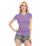 Many Faces Short Sheerly Tee (Neon)