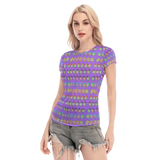 Many Faces Short Sheerly Tee (Neon)