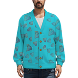 Diamonds Meow Cardigan (Neon)