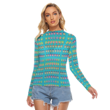 Many Faces Long Sheerly Tee (NEON)