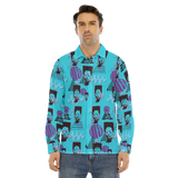 Hitop Squiggle Girl Long Sleeve Shirt (Neon)