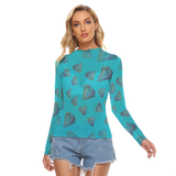 Diamonds Meow Long Sheerly Tee (Neon)