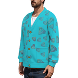 Diamonds Meow Cardigan (Neon)