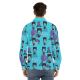 Hitop Squiggle Girl Long Sleeve Shirt (Neon)