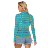 Many Faces Long Sheerly Tee (NEON)