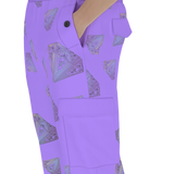 Diamonds Meow Car-Go Go Pant (Neon)