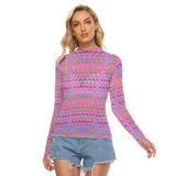 Many Faces Long Sheerly Tee (NEON)