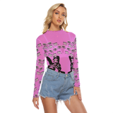 Dreams Awake Long Sheerly Tee (Neon)