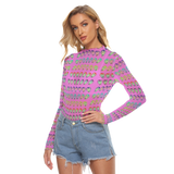 Many Faces Long Sheerly Tee (NEON)