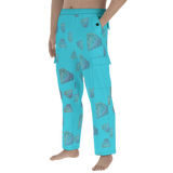 Diamonds Meow Car-Go Go Pant (Neon)