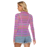 Many Faces Long Sheerly Tee (NEON)