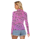 Dreams Awake Long Sheerly Tee (Neon)