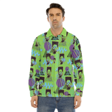 Hitop Squiggle Girl Long Sleeve Shirt (Neon)