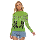 Dreams Awake Long Sheerly Tee (Neon)