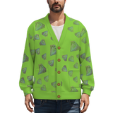 Diamonds Meow Cardigan (Neon)