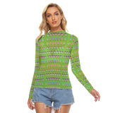 Many Faces Long Sheerly Tee (NEON)