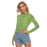 Many Faces Long Sheerly Tee (NEON)