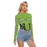 Dreams Awake Long Sheerly Tee (Neon)